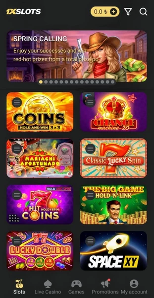 Слоты на мобильной версии сайта  - скачать 1xSlots Casino Mobile App